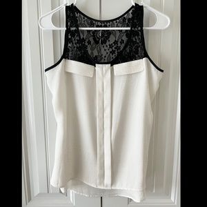 Express Size XS sleeveless blouse